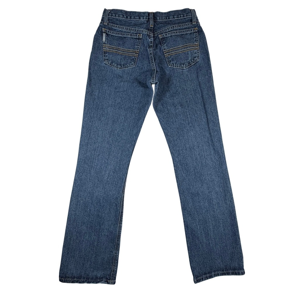Cinch Mens 28x32 Medium Wash Straight Leg Denim Jeans Blue Western MB98034001
